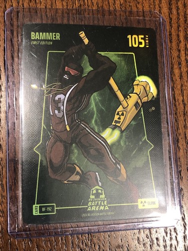 Bo Jackson Battle Arena Bammer Glow Battlefoil Bam Adebayo Heat!!