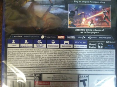 Marvel's Avengers - Sony PlayStation 4 for sale online | eBay