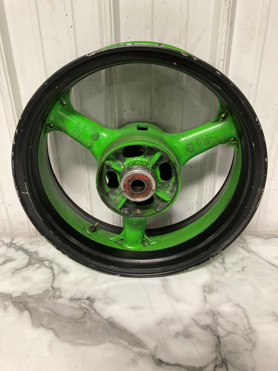 99 Kawasaki ZX6 ZX 6 600 ZX600 R Ninja rear back wheel rim