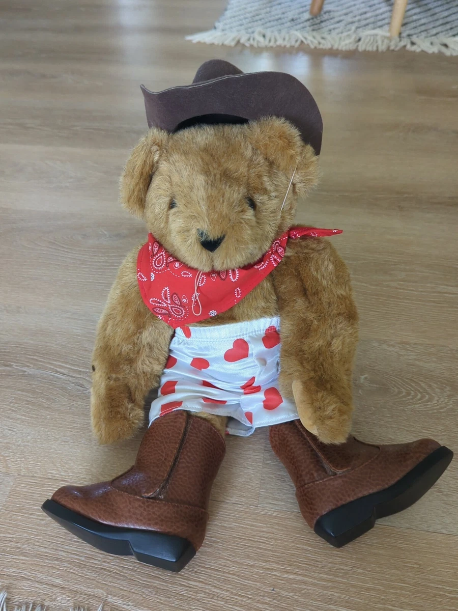Cowboy deals teddy bear