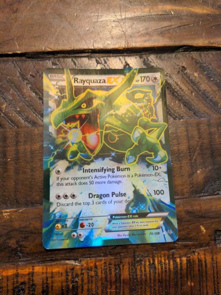 Rayquaza EX - 75/108 - Ultra Rare