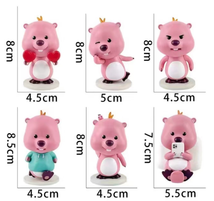 ZANMANG LOOPY Mini Figure Ver.3 Full Set of 6 | eBay