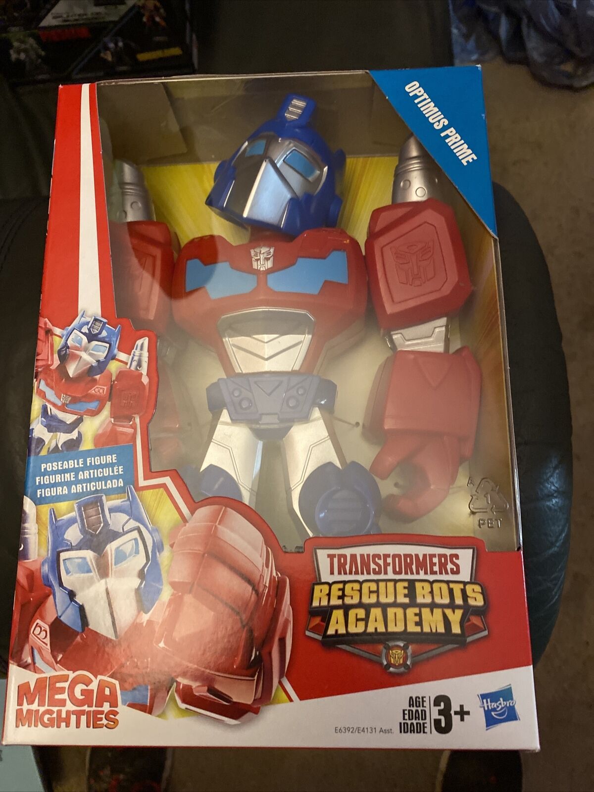 Playskool Hasbro Transformers Rescue Bots Mega Mighties 10" OPTIMUS PRIME NEW