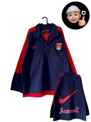 🔥 ULTRA RARE 1995 1997 Arsenal London Nike Soccer Jacket | eBay