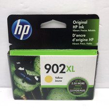 Genuine HP 902XL Yellow Ink Cartridge Expired 2022