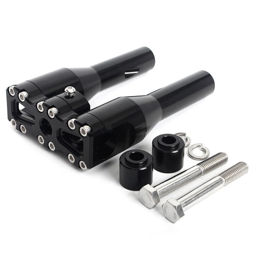 7 "8" Barre de préhension 1 1 / 8 "bar pr Harley Club style Dyna Super Glide FXD - Photo 2/10