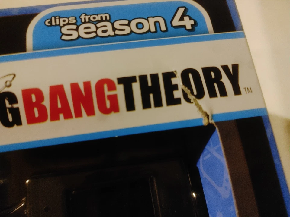 Tiny TV Classics The Big Bang Theory Working Mini Television & Remote - Image 4 of 4