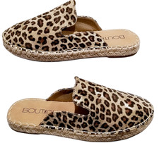 Corkys Slip On Slippers Womens Taffy Casual 8 Boutique Metallic Leopard New