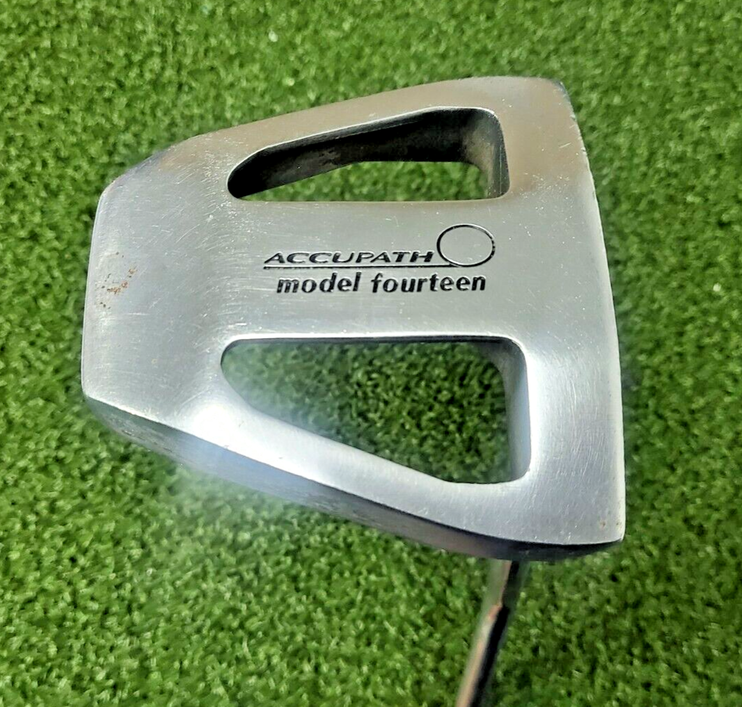 AccuPath Model Fourteen Mallet Putter / RH / Steel ~35.5