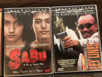 TAKASHI MIIKE MOVIE DVD LOT OF 11 TOKYO SHOCK ETC, ALL IN