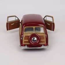 1949 Woody Wagon 1999 Motor City Classics Model Car Red