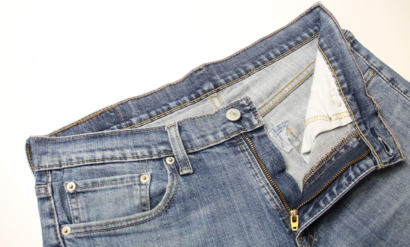 LEVI'S 511 Jeans Men's W32/~L28 Slim Fit Stretch Zip Fly Fade Effect thumbnail 4