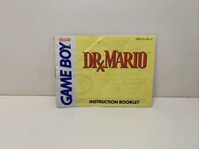Dr. Mario (Gameboy) GB Instruction Manual Booklet Only NO GAME DMG-VU-USA-1