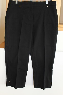 Women's STYLE & CO Petite Stretch Black Dress Capri Pants Sz 10P L#171 | eBay Women's STYLE & CO Petite Stretch Black Dress Capri Pants Sz 10P L#171 | eBay