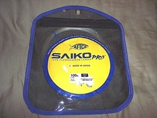 Línea de pesca Saiko Pro 100 lb líder de fluorocarbono 35 yardas línea de pesca de caza mayor