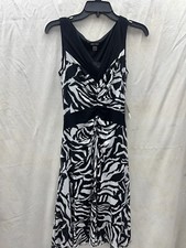 NINE WEST DRESS/WHITE/RETAIL$99/LENGTH37'/LINED/SIZE 6/NEW WITH TAG