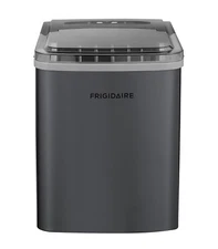 Frigidaire Portable Ice Maker 26 lbs/day – Compact, Black Stainless Steel