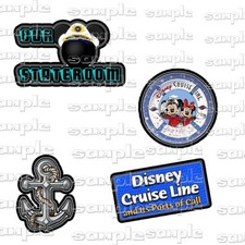 Disney Cruise 4 pc lo Premade Scrapbook Page Paper Piece die cut