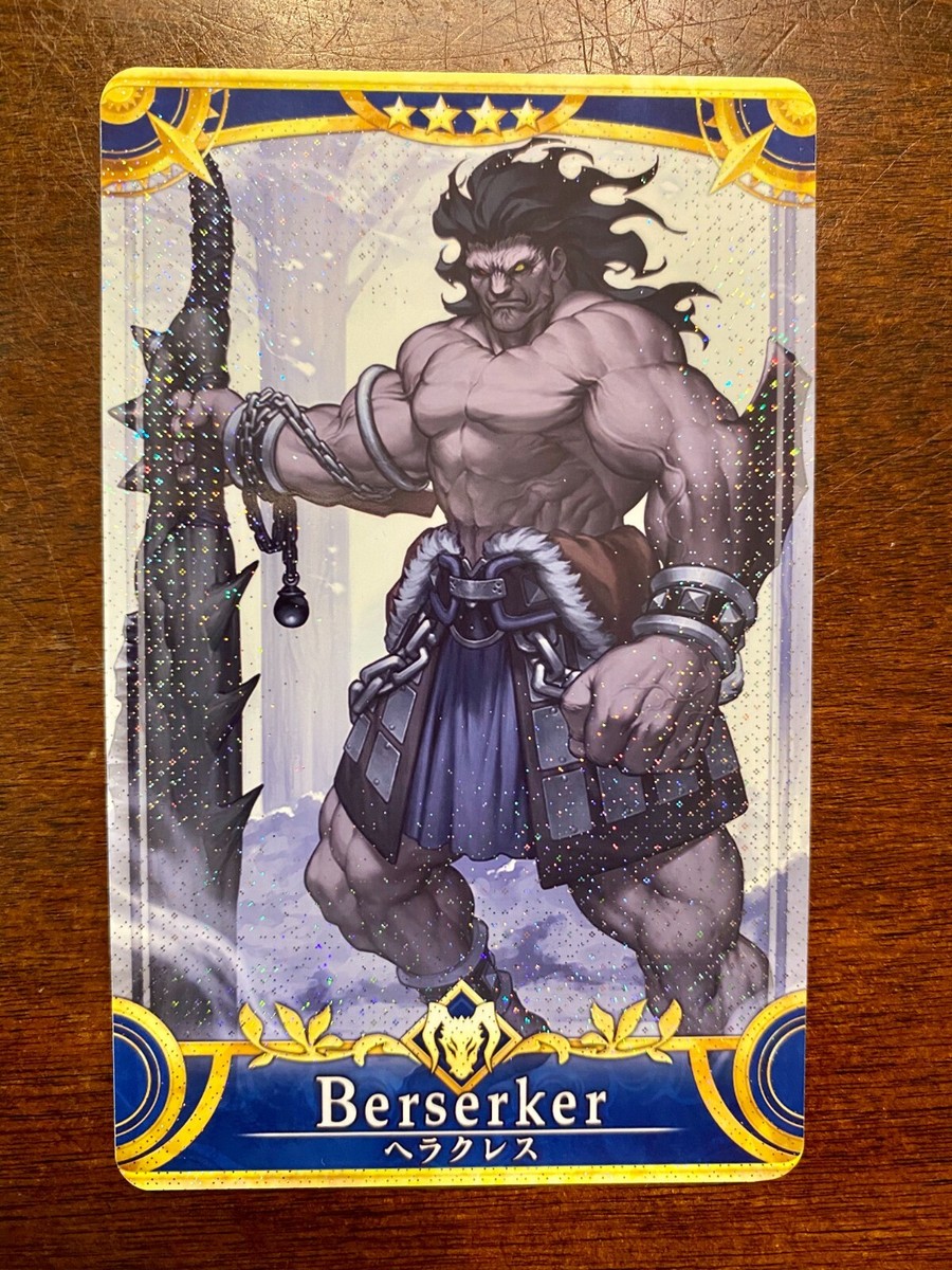 Fate Grand Order FGO Arcade Card Berserker Heracles Second