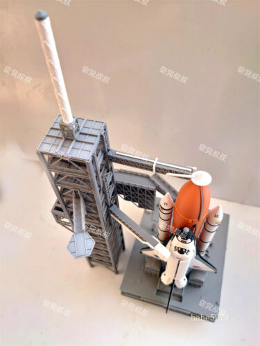 1/400 Space Shuttle Discovery w/Launcher Platform Model Collection Set Handmade - Picture 13 of 21