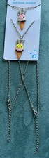 BFF  S  ICECREAM NECKLACE SET SUPER CUTE 