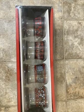 Set Of 4 DOF Glasses Classic Games Rock Glasses