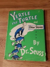 Dr. Seuss Yertle the Turtle 1958 1st Ed w DJ $2.95 
