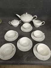 SERVIZIO DI TAZZINE DA THE IN CERAMICA BAVARIA EPOCA 900