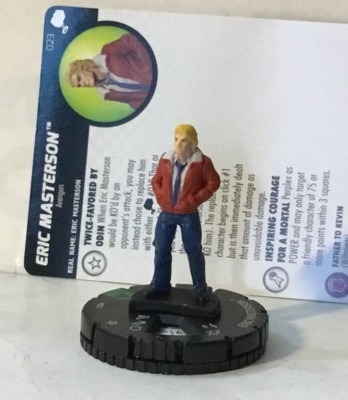 HeroClix The Mighty THOR #023 ERIC MASTERSON MARVEL  