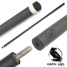 RAVEN Carbon Fiber Pool Cue - Shaft Only (12.4mm, 29") 3/8-10 Joint