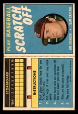 1971 Topps Scratch-Offs Baseball #20 Jim Spencer NM