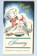 Vintage 1946 LEA & PERRINS The SECRET of… SEASONING Advertising COOKBOOK!
