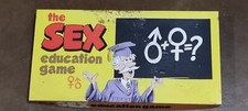 Adult Board Game 1979 The Sex Education Game NEW OPEN BOX
