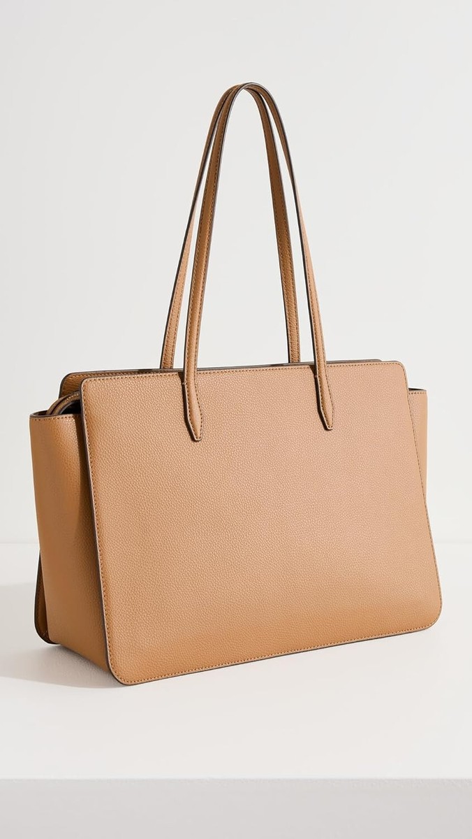 Tory Burch Robinson Pebbled Leather Tote BagBistro Brown
