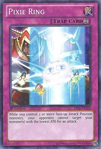 Pixie Ring - BP01-EN103 - Starfoil Rare - 1st Edition x3 - Near Mint