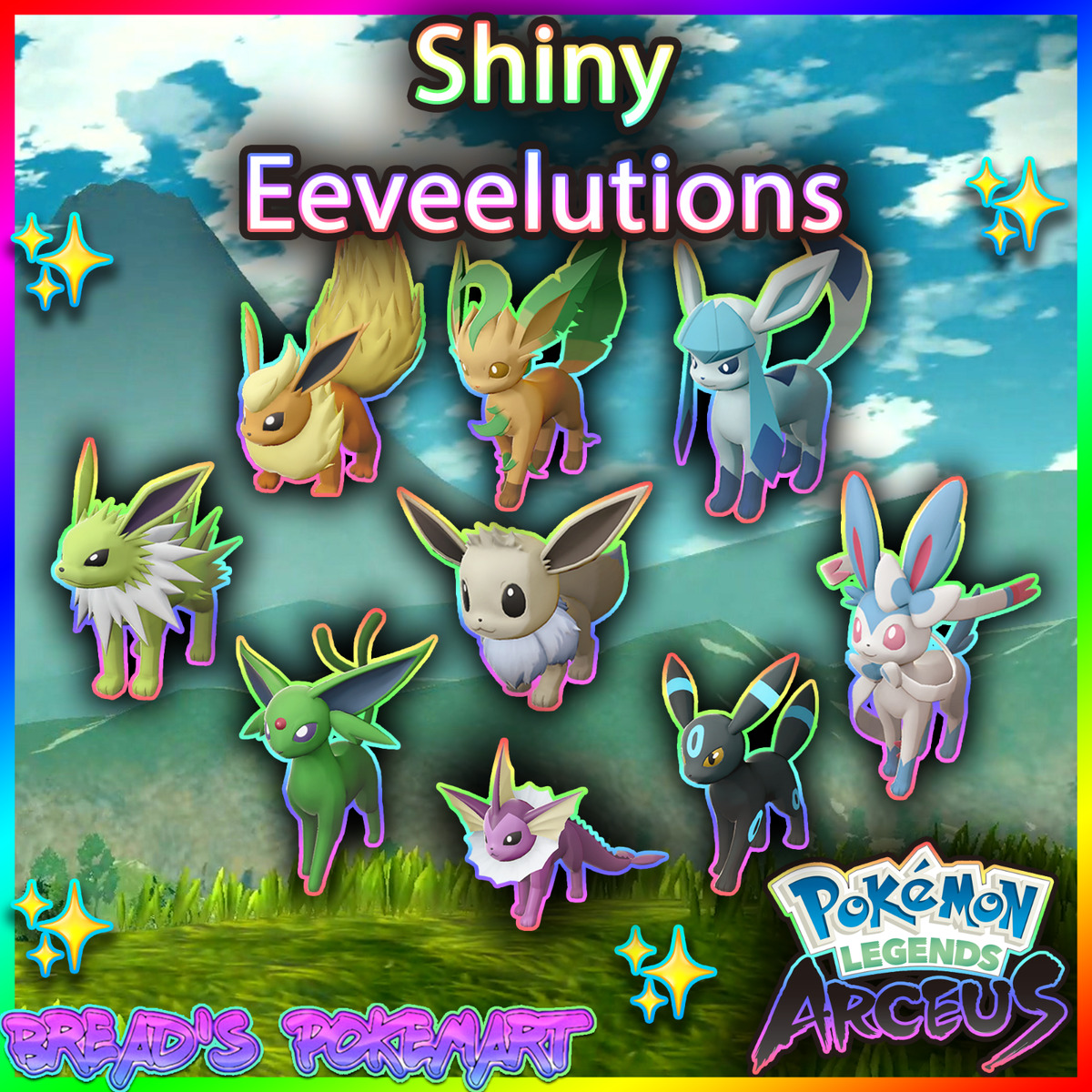 Eevee's Evolutions - Requests - Pokémon Legends: Arceus