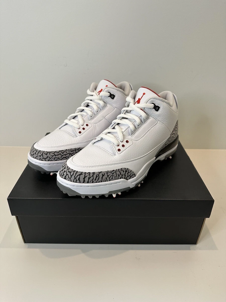 Jordan 3 Golf White Cement for Sale | Authenticity Guaranteed | eBay