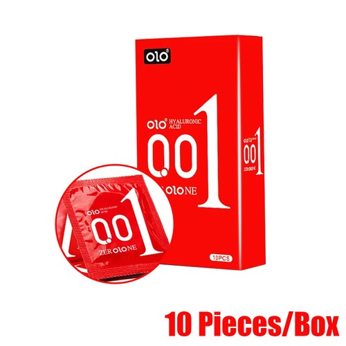 10pcs Ultra Thin Condoms Large Particle Long Lasting Latex Condom Men Products - Picture 11 of 12