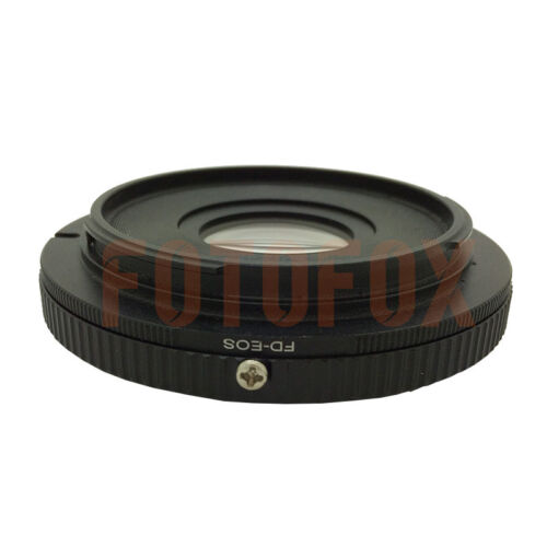FD-EOS Canon FD Mount Lens to Canon EOS EF with Glass Adapter focus to infinity - Picture 2 of 4