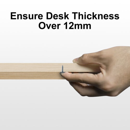Altus Under Desk Cable Management Tray Steel Cord Organizer for Office or Home - Picture 4 of 9