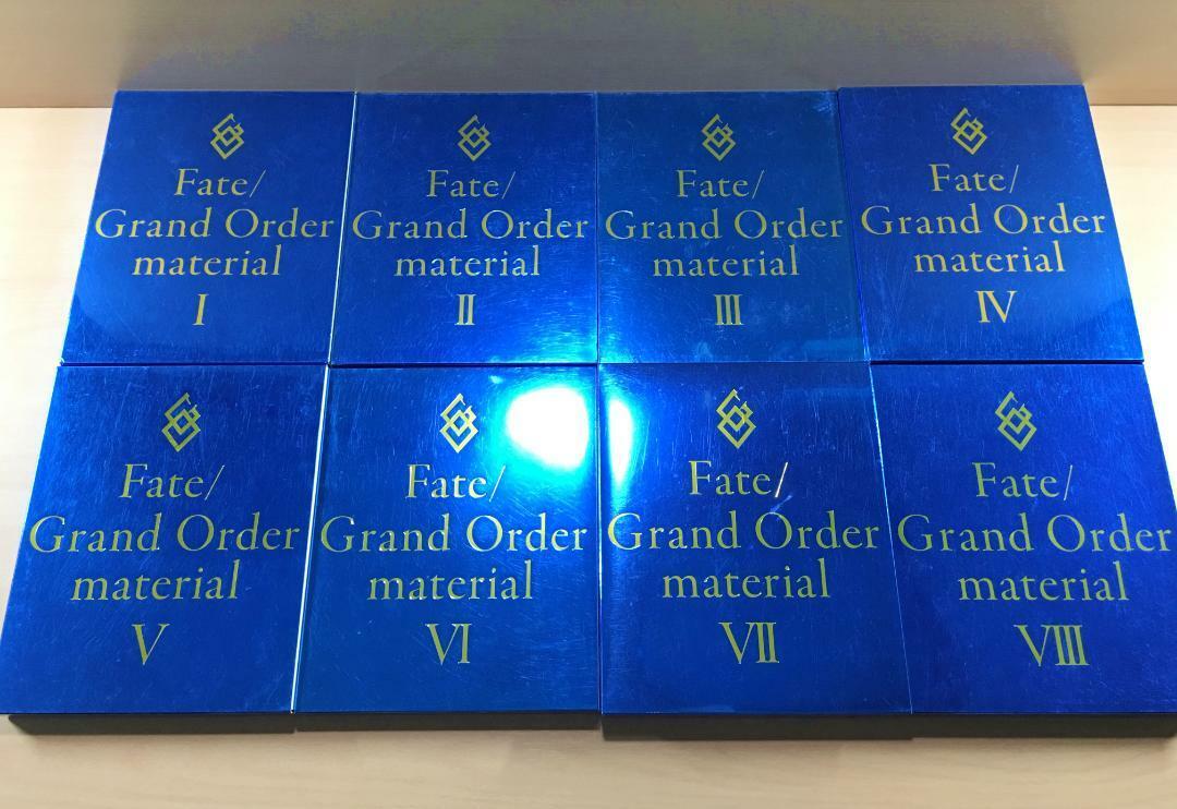 春夏新作モデル Fate book art set complete 8 to 1 Material Order Grand / その他