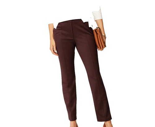 ジル J Jill Brown Washed Chino Pants Womens Size 8 30x28 Pockets