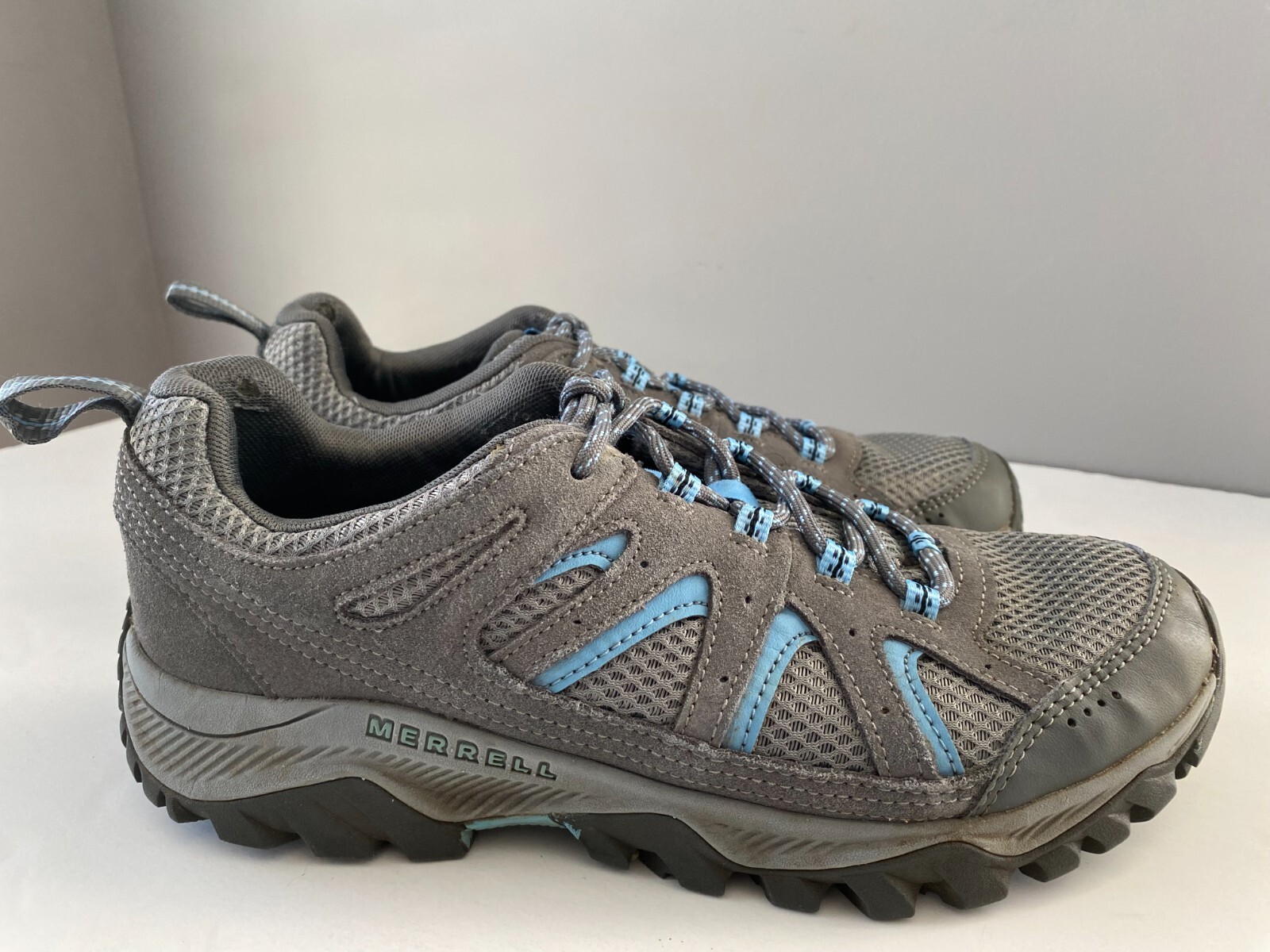 Scarpe donna 10 Merrell Oakcreek Trail Paloma grigio blu J035938 escursionismo outdoor