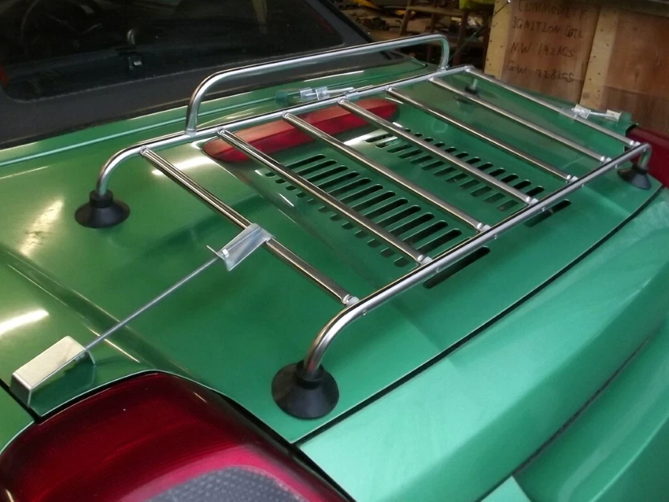 Низкопрофильная багажная полка из нержавеющей стали подходит для Toyota MR2 mk3 99-07 - Изображение 3 из 4
