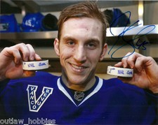 Vancouver Canucks Jordan Schroeder Autographed Signed 8x10 Photo COA C