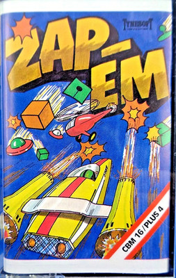 COMMODORE 16/+4 -- ZAP-EM (TYNESOFT)