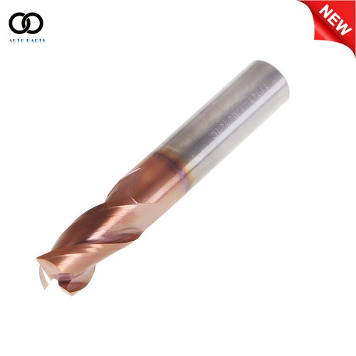 1/2" 3 Flute 37° Helix 3" OAL Carbide End Mill For Aluminum - SQUARE END - Picture 6 of 12