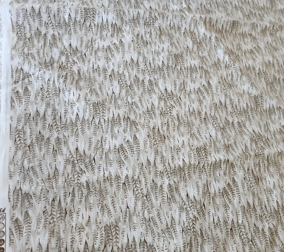 Hoja HOJAS Wise Old Owls Tela ALGODÓN 2 yardas Exclusivamente Acolchadores Bronceado 45 x 77" Foto 3 de 4