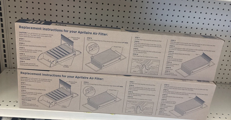 Aprilaire 401 (2-Pack) - Air Filter For Air Purifier Model 2400 - Image 4 of 4