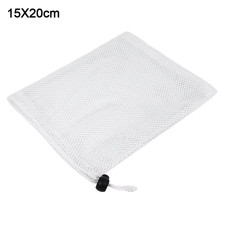 Durable Nylon Mesh Drawstring Bag Multi Purpose Outdoor Travel Stuff Sack Storag